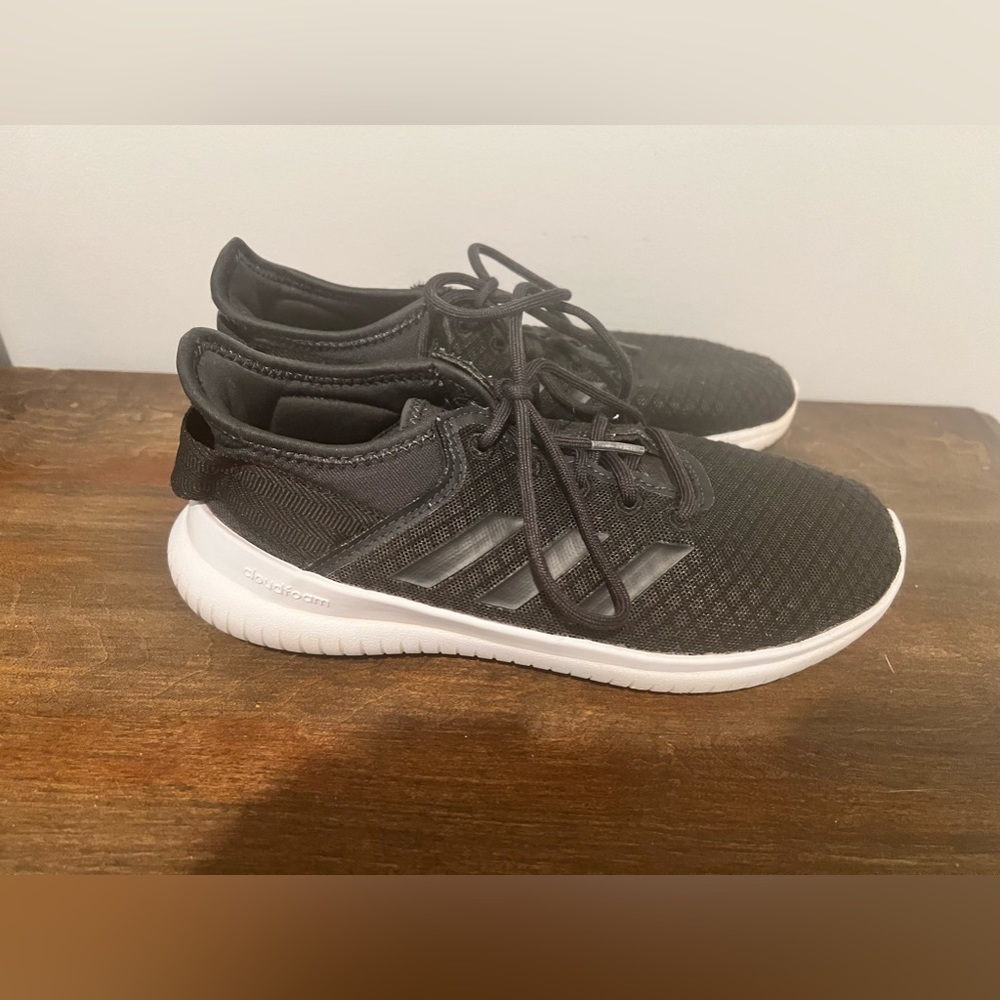 Adidas Black Cloudfoam Sneakers